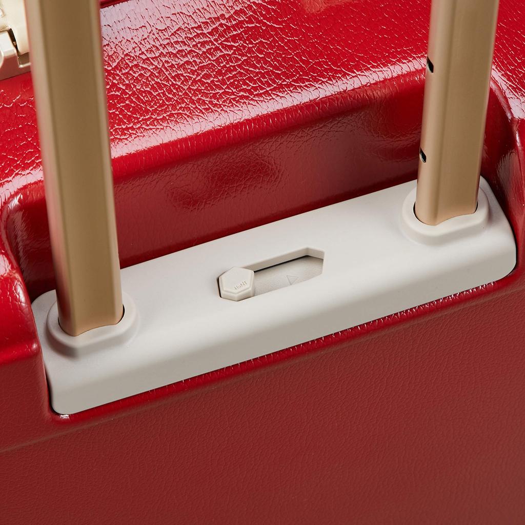 Koffer mit Rollen Doppel-Ökotasche für ca. 1 bis 3 Personen Notre 06881 54 Plant Red [Hunt] Stopper, Rollen, inklusive, Nächte, Handgepäck möglich, cm,