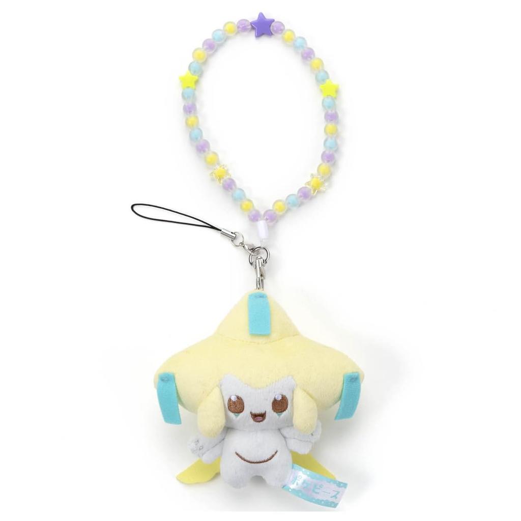 Pocket Monster Pokemon Pokepiece Plush Toy Strap Jirachi Plush Toy Height 10cm (Starzora Ver.) Approx.