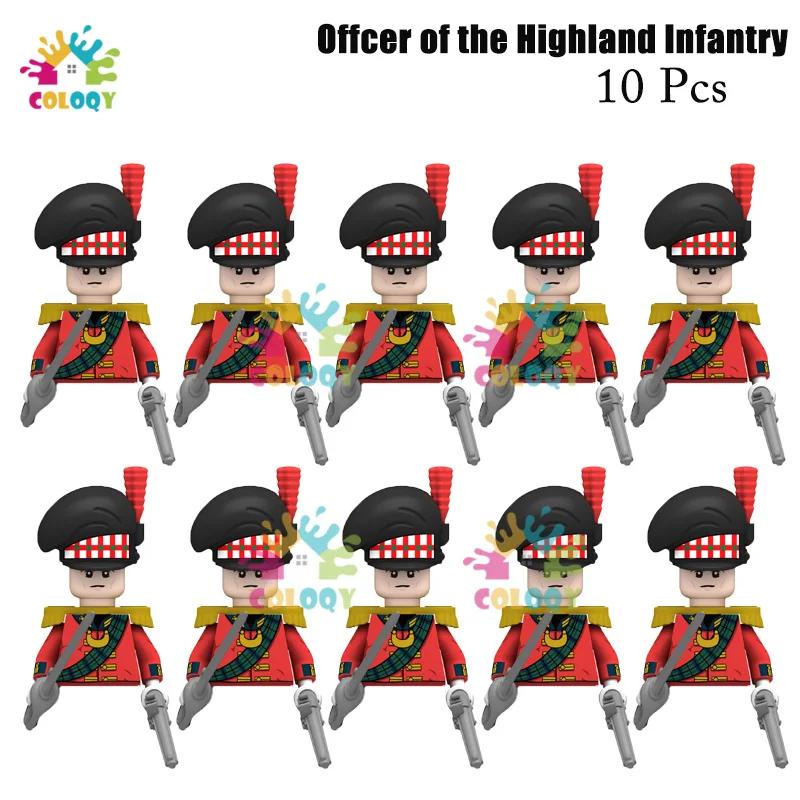 New Kids Toys Napoleonic Wars General Soldier Building Blocks Imperial Navy Mini Action Figures Toys For Kids Birthday Gifts
