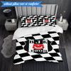 3PCS Besiktas Istanbul Football Club Bedding Set 2D Printing (Includes 1 Duvet Cover + 2 Pillowcases Coreless), Bedroom decor,Fan gift