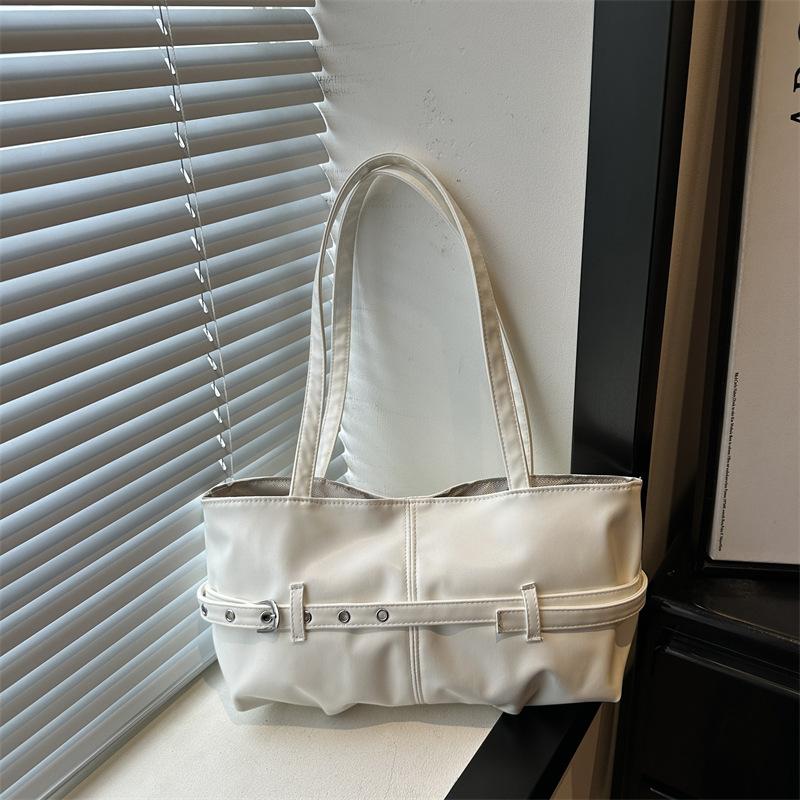 Underarm Large-capacity Commuter Tote Bag with Motorized Ventilation and Single-shoulder Strap Bag