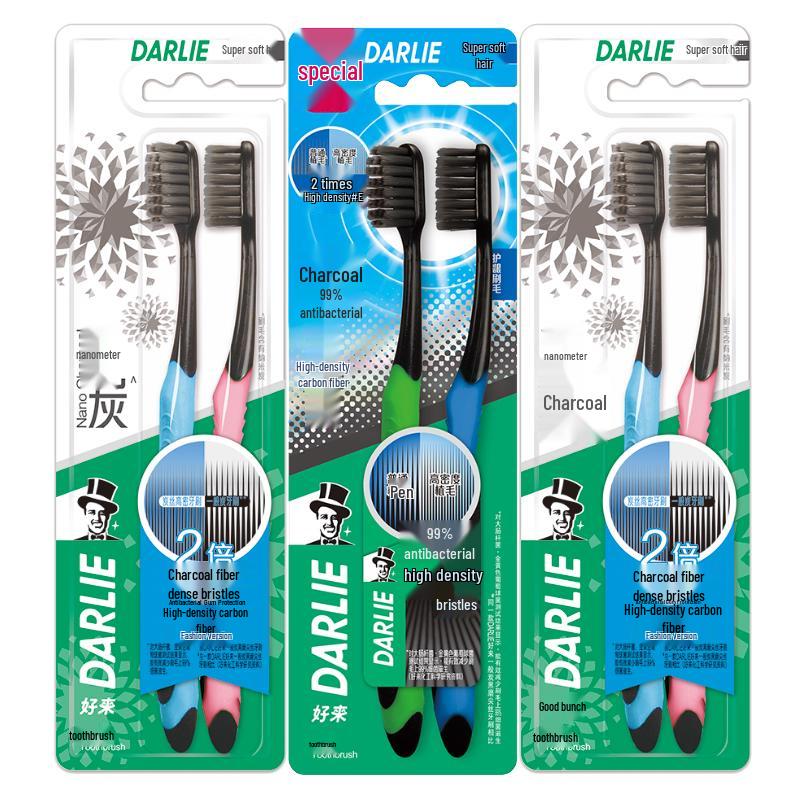 

Hawley Charcoal Soft Bristle Toothbrushes