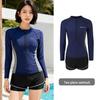 Couple's Quick-Dry Long Sleeve Wetsuit - Sun Protection for Snorkeling, Surfing, and Swimming