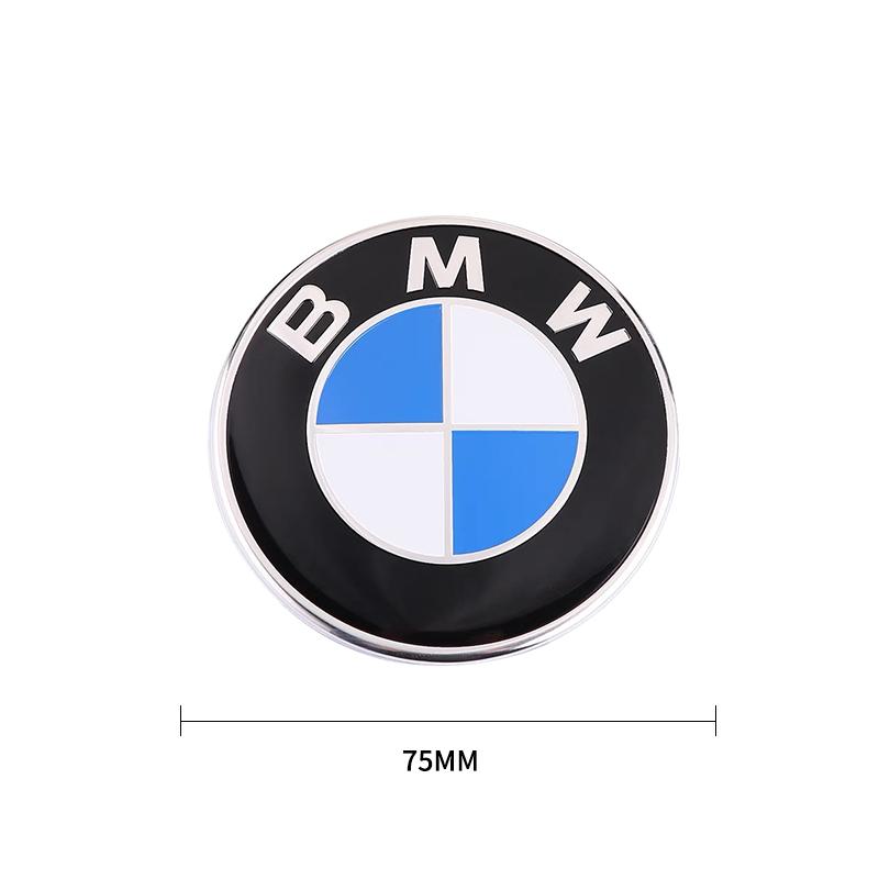 

1Pcs 82mm 74mm Car Emblem Badge Hood Front Rear Trunk Logo For Bmw E46 E39 E38 E90 E60 Z3 Z4 X3 X5 X6 51148132375 Car styling