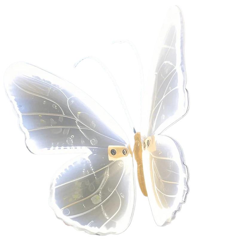 Świecące motyle dekoracyjne lampki trawnikowe na zewnątrz do parków i terenów widokowych