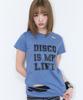 LUVISTRUE Sy Disco Damage Tee(Vintage Blue)