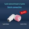 Pure Water Direct Drinking Machine with Quick Connect L-Type Elbow and Two-Way Check Valve
