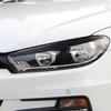 For Volkswagen Scirocco 2008-2017 Real Dry Carbon Fiber Front Headlight Eyelid Eyebrow Cover Panel Decorative Car Accessories