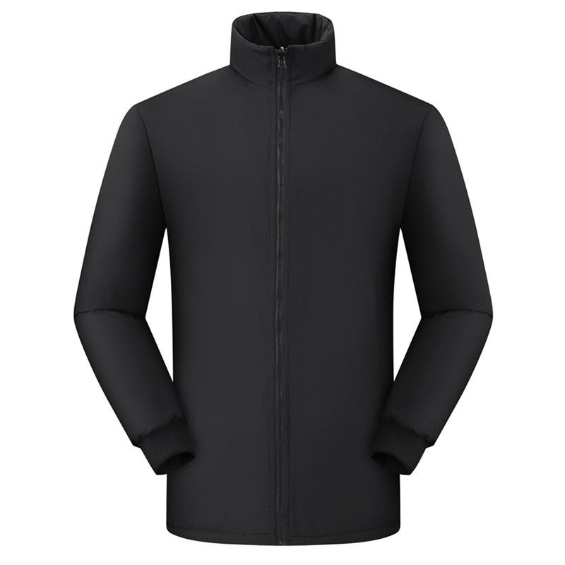 Three-in-One Fleece-Lined Winter Sports Jacket: Detachable, Over-the-Knee, Cotton-Padded, Plus Size, Unisex School Uniform