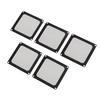 5pcs PC Chassis Cooling Dust Filter Professional Dustproof Soft Magnet Nylon Frame Protective Chassis Dust Cover for PC