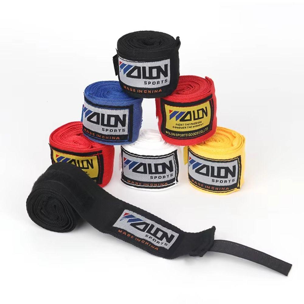 1Pair Wrist Boxing Bandage Combat Protect Hand Wraps Belt New Sports Strap