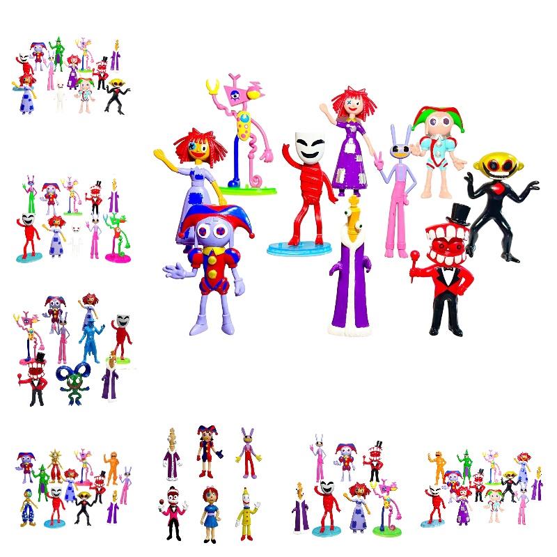 Prodotto Popolare Transfrontaliero Burattino a Mano Circo Digitale Giocattolo Per Decorazione Festa di Compleanno Bambole per Bambini Piccoli Regali