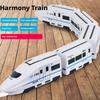 High Speed Railway Train Toy for Kids, Electric Car, Sound and Light, Model Train, Educational Toys for Boys and Girls, Gif L7T1
