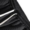 Solid-Color Textured Casual Collared Pullover Long-Sleeve Top And Pants Sports Set