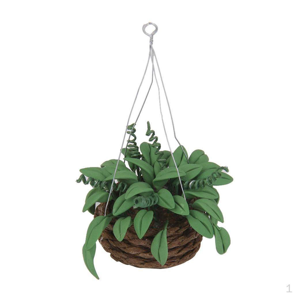 

Симуляция 2 шт. Подвеска 1/12 Кукольный домик Миниатюрные Декоративные Аксессуары