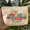 Cute Cartoon Printed Ladies Cosmetic Bag Love Quilting Women's Small Storage Bags Sweet Portable Female Clutch Purse Handbags