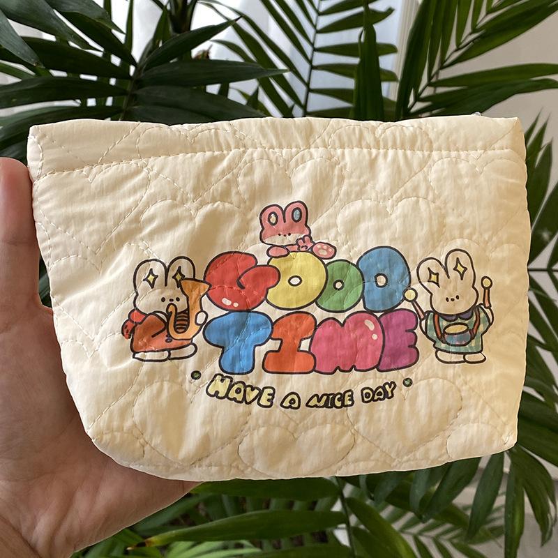 

Милая мультяшная сумка для хранения, портативная сумка большой вместимости