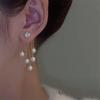 1 pereche Fashion Charm Cercei eleganti cu perle Cercei cu ciucuri pentru femei, fete, bijuterii, cadouri