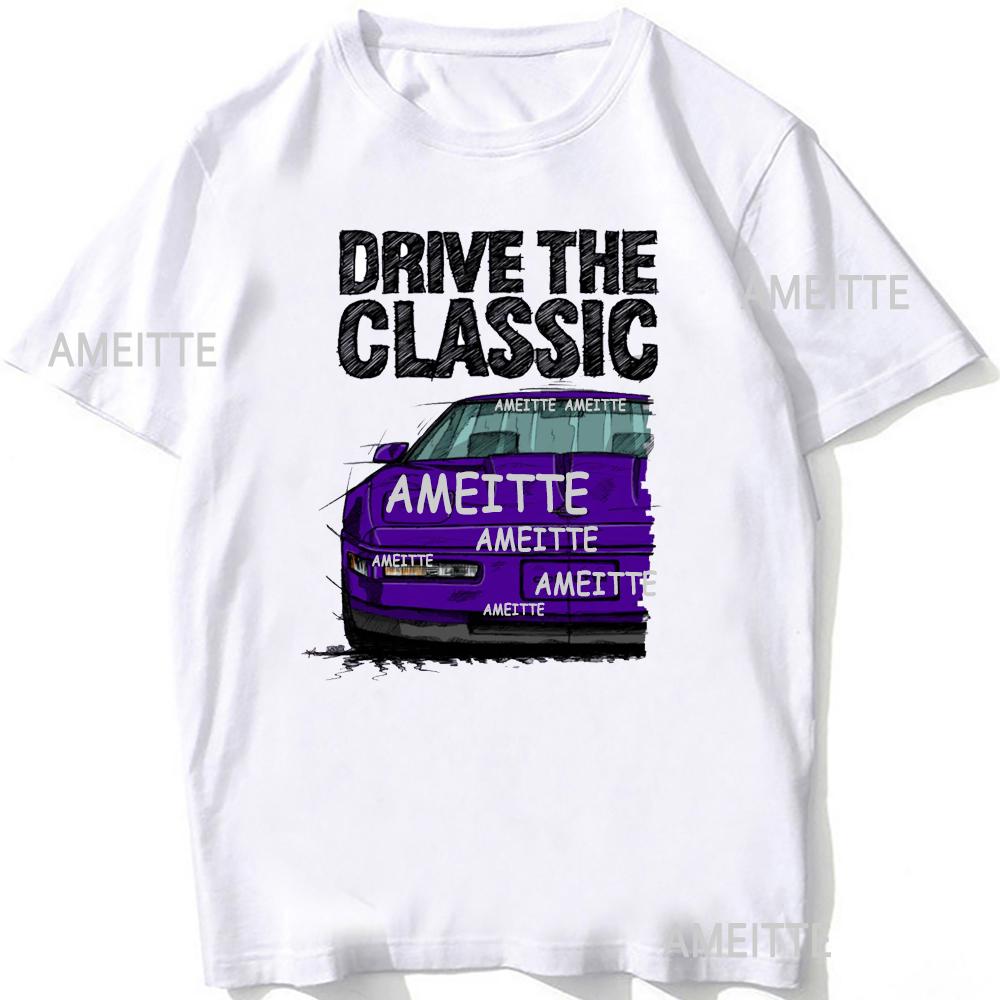 Harajuku Corvette C4 Modello Tardivo Ameitte T-Shirt Ultima Estiva Uomo Manica Corta Ragazzo Cool Casual Top Magliette Bianche