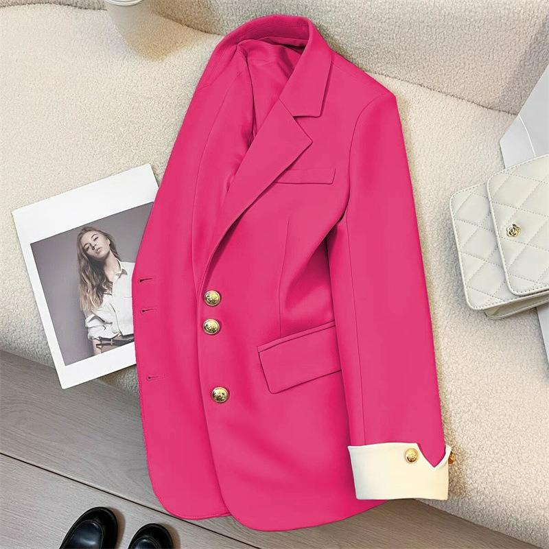 Temperament Suit Jacket Women's Commuter Loose Casual All-match Temperament Casual Small Suit Jacket Jacket