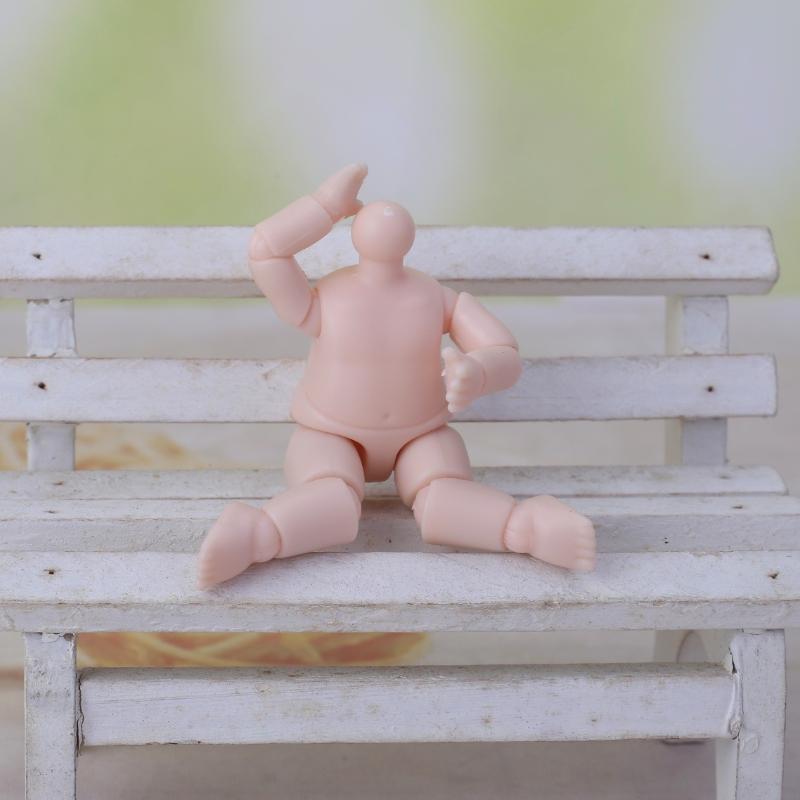 1Pcs 4 Inch Anime Doll Princess Accessories Mini Doll Or Body Replacement Part 6.3Cm Height Body With Muti Joints