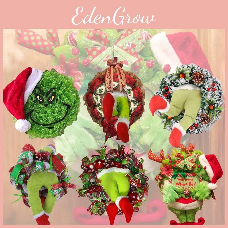 Bunter Weihnachtskranz Verspielte Feiertagsdeko für fröhliche festliche Zusammenkünfte