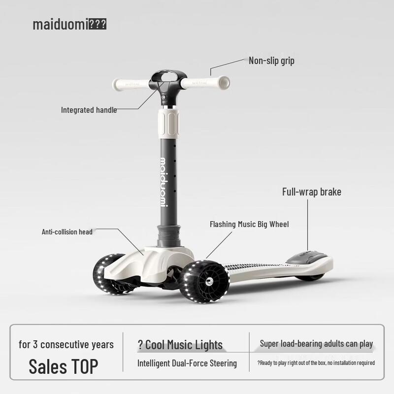 ZOCO Kids Foldable Scooter