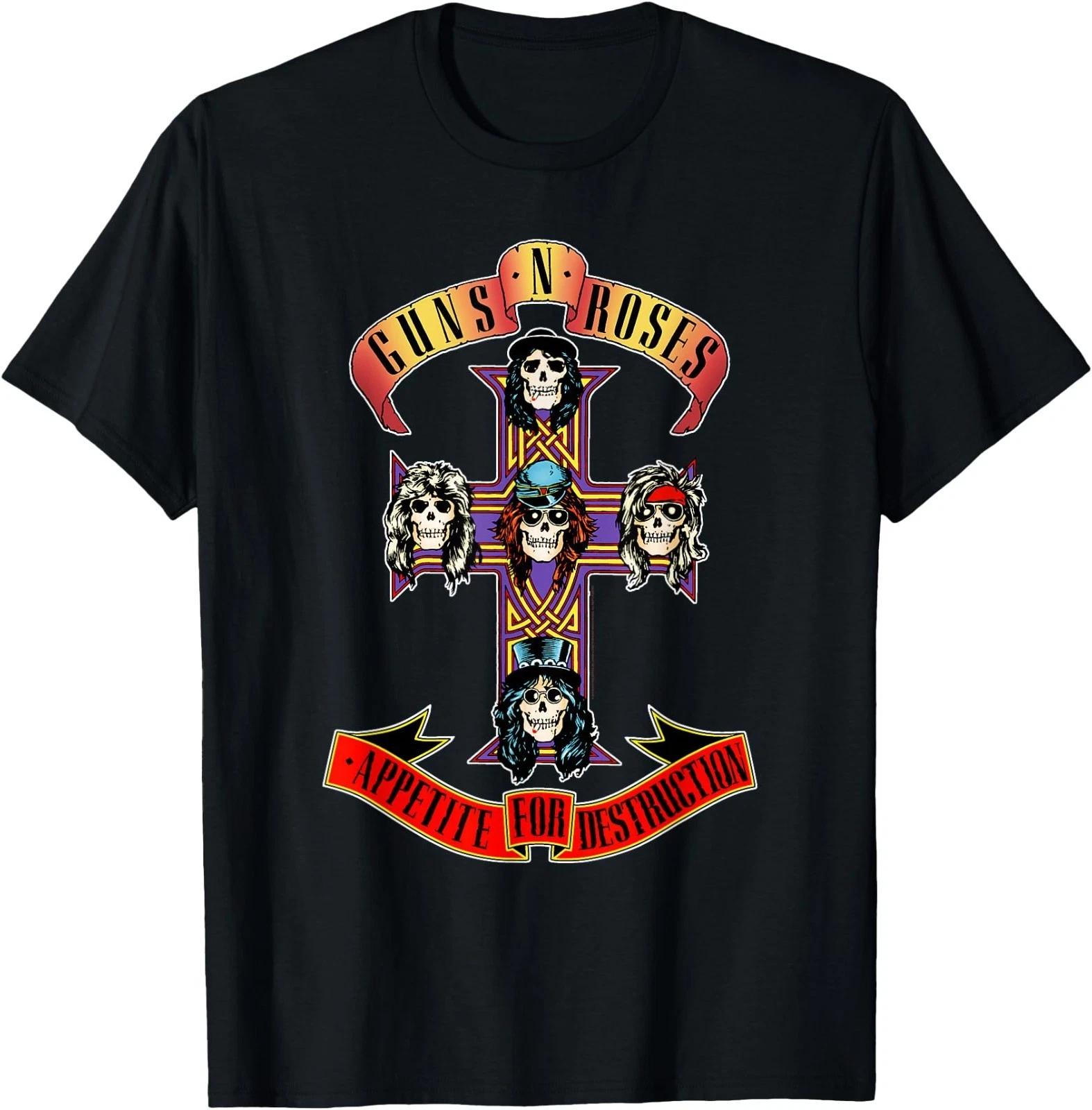 Официальная футболка Guns N  Roses с крестом 2XL