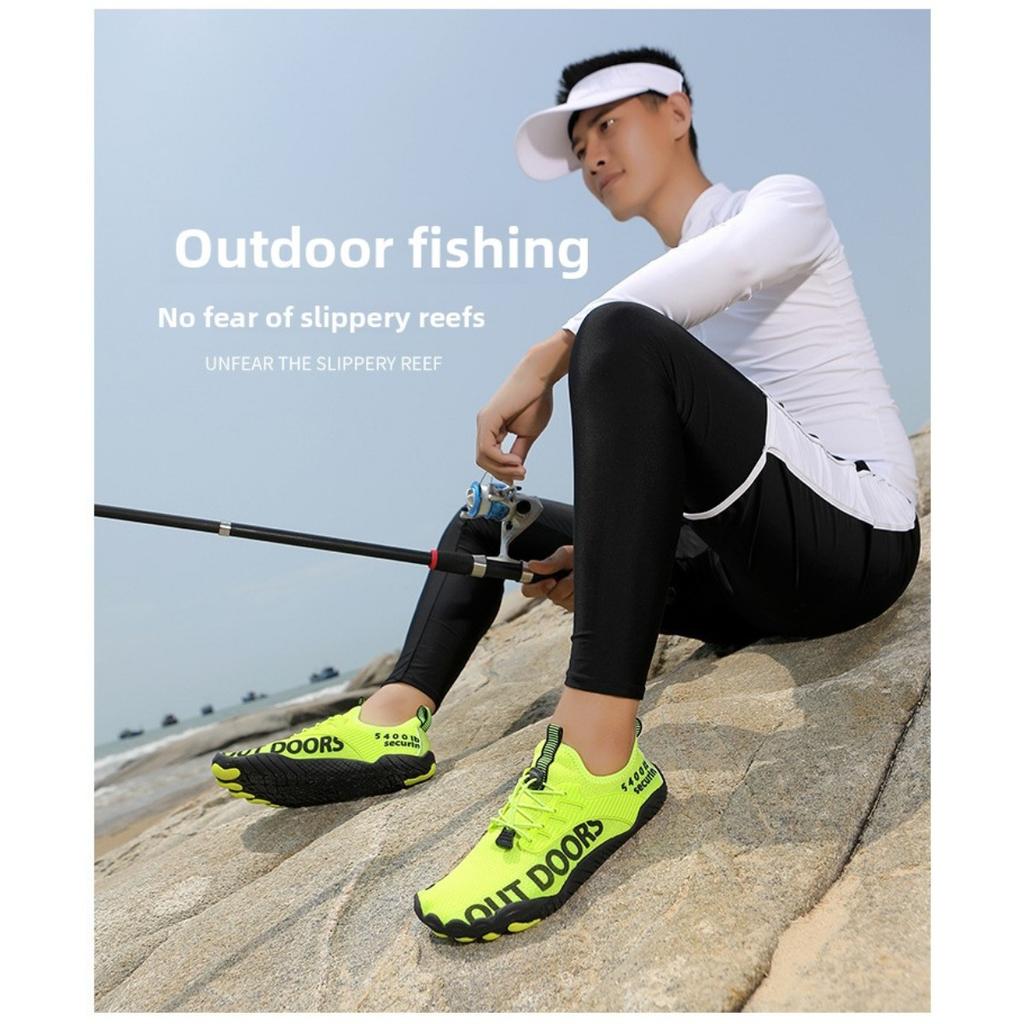 Men's Slip-Resistant Breathable Water Shoes - Lightweight Upper, TPU Sole for Outdoor, Casual & Casual Attire, Outdoor Water Shoes | Modern Sneakers