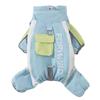 Autumn and winter pet clothes claws explorer three-proof four-leg charge cotton coat small dog Bichon dog clothes