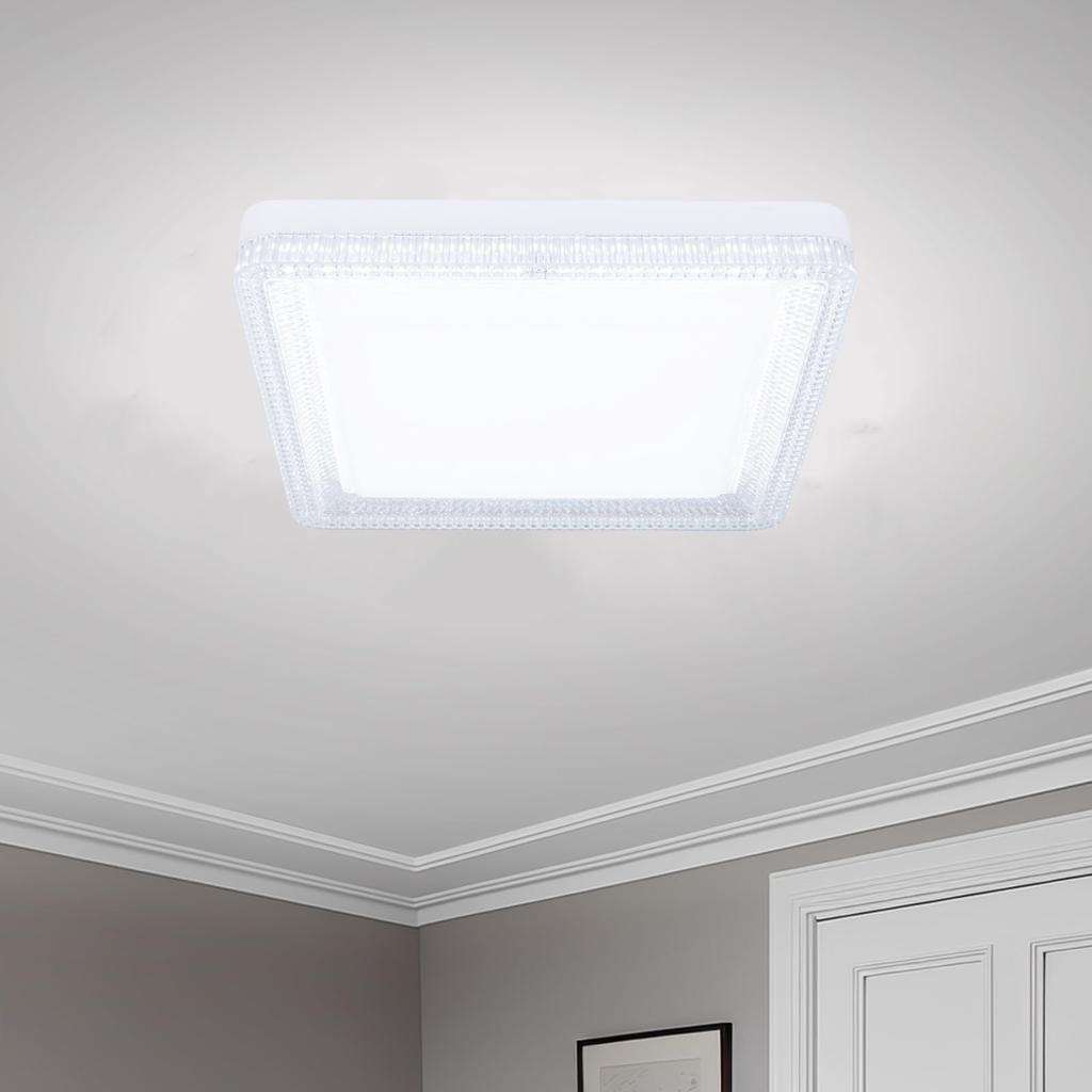 Ceiling chandelier Crystal LED Square Panel Light Surface Mounted led ceiling light AC 85-265V led lamp for Home Decoration