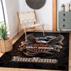 Harley-davidson Motorcycles Customize Your Name Floor Mat Perfect for Outdoor Dining Room Entryway Kitchen Antislip Carpet Anime Office Decor