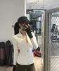 Women Stand Collar Yoga Jacket Nylon Slim Fit Long Sleeve Pilates Training Coat For Spring Summer Autumn