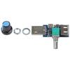 Luftmengenregler 5W Geschwindigkeitsregler USB Lüfterdrehzahlregler