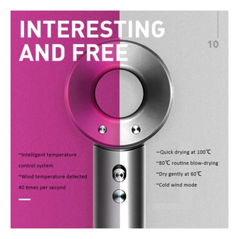 Suszarka do włosów Jonowa Suszarka do włosów Zestaw Fryzura