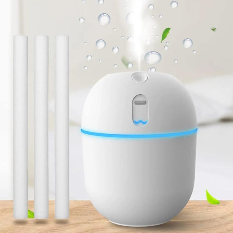 Humidifier Stick Filter Refill Mini Air Diffuser Wicks Cotton Filter Sticks Replacement Wicks Portable Humidifier Diffuser Stick