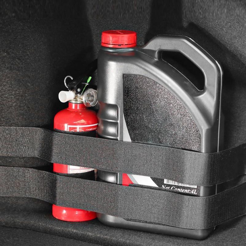 2 buc. 40/50/60/70/80cm organizator portbagaj auto curea de fixare elastică benzi pentru pungi de depozitare centură de fixare pentru stingător de incendiu Accesorii interioare auto