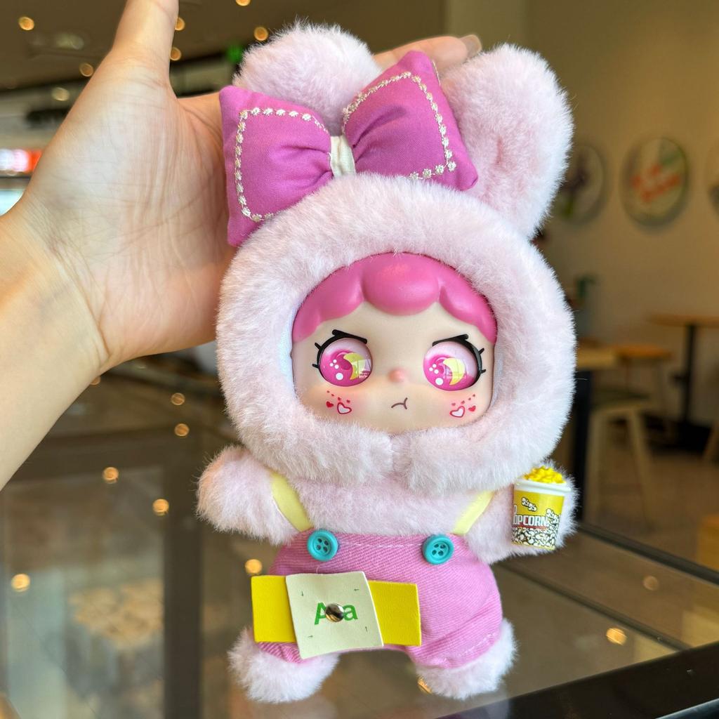 Genuine Cute Doll Plush Toy Vinyl Doll Keychain Pendant Backpack Pendant Qixi Festival Gift