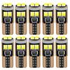 10Pcs T10 W5W WY5W 2825 Super Bright LED Canbus No Error Car Interior Reading Dome Lights Auto Parking Lamp Wedge Tail Side Bulb