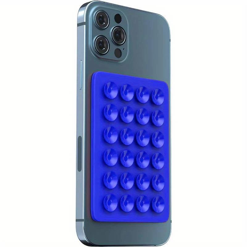 

Универсальная разноцветная силиконовая квадратная присоска с сильной клейкой резиновой присоской для фиксации мобильного телефона синий