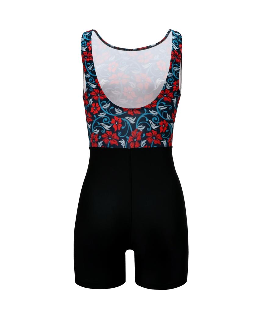 Akuatika Women'S Part 2 Indoor Swimsuit Aqa29463 3-Piece Pouch Set