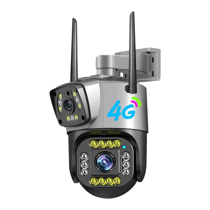 V380 Dual Screen 4G Wireless Outdoor Dual-Lens Smart Camera