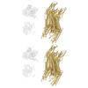 Promotion! 20 Pack Plate Hangers, 6 Inch Wall Plate Hangers And 20 Pack Wall Hooks, Compatible 5 To 7 Inch Decorative Plates