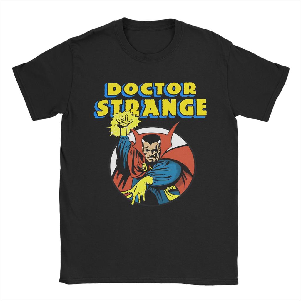 Doctor Strange T Shirt for Unisex 100 Cotton Funny TShirts Crewneck Tees Short Sleeve Clothing Plus Size