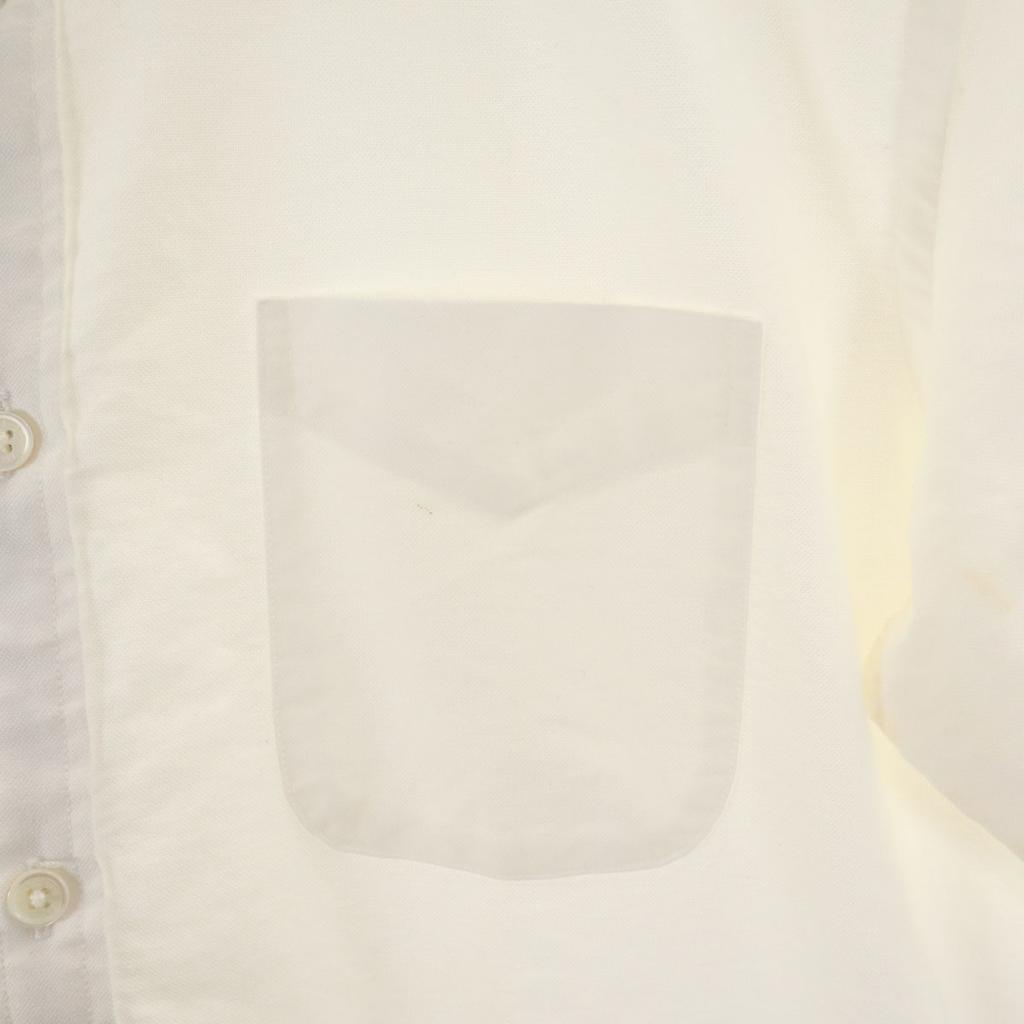 BEAMS Short Sleeve Button Down Shirt M White Men's Used