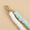 Boho Layered Turquoise Necklaces Women Soft Pottery Devil's Eye Necklaces Wear Colorful Necklace Statement Jewelry for Party Beach Summer