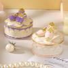Jewelry Gift Ballet Shoe Box Ring Jewelry Storage Box Gift Ornament Bedroom Dressing Table