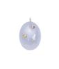 Colorful Natural Stone Zircon DIY Pendants with Gold Plating - European & American Fashion Jewelry