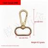 Zinc Alloy Metal Dog Leash Buckle and Luggage Strap Hook