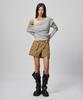 Beodeonteu Garment Dyed Multi-Pocket Layered Shorts [Beige]
